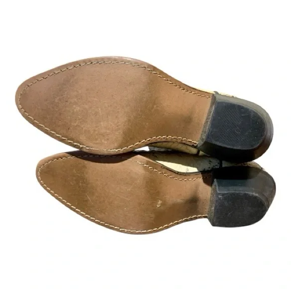 Women’s Tony Lama #3550 Python Skin Western Core Boots Size 7M - Picture 8 of 9